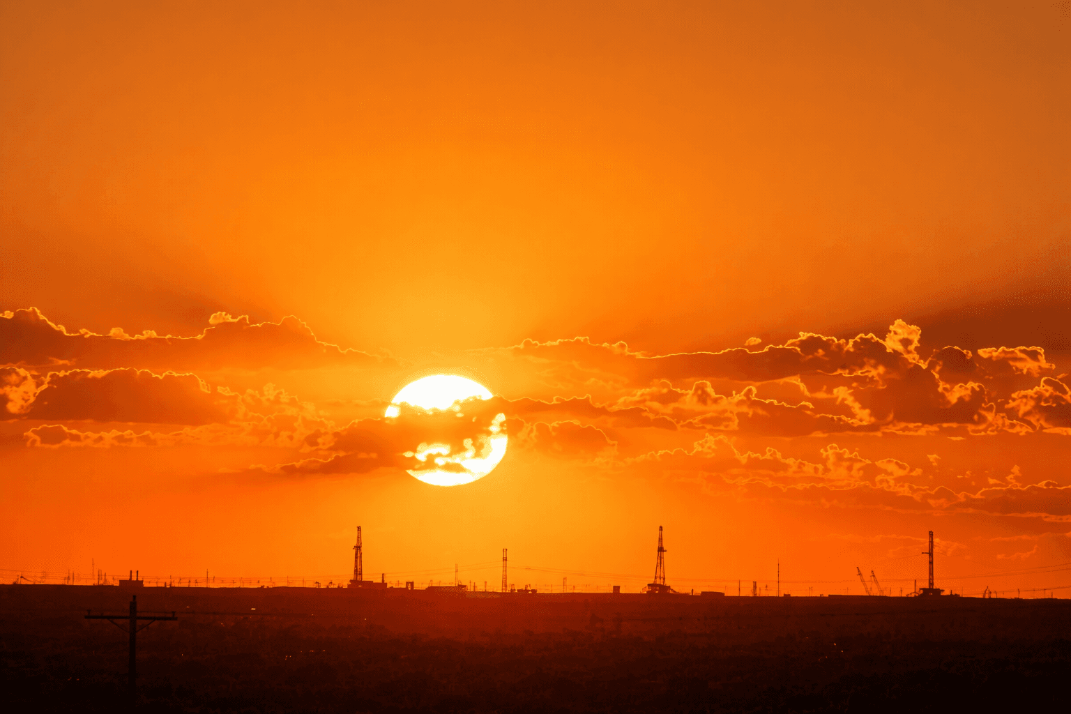 Sunset in alpha casing service